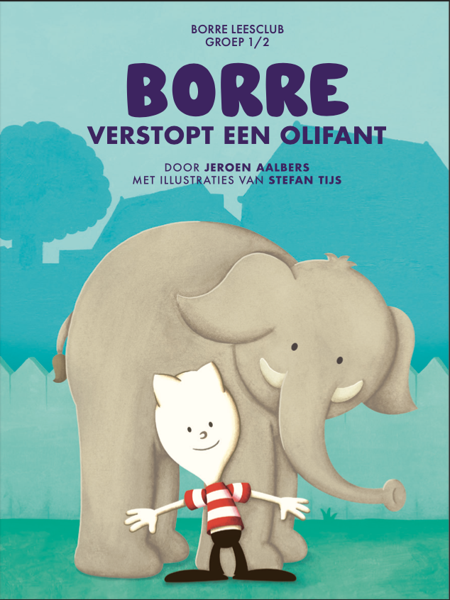 Borre verstopt de olifant